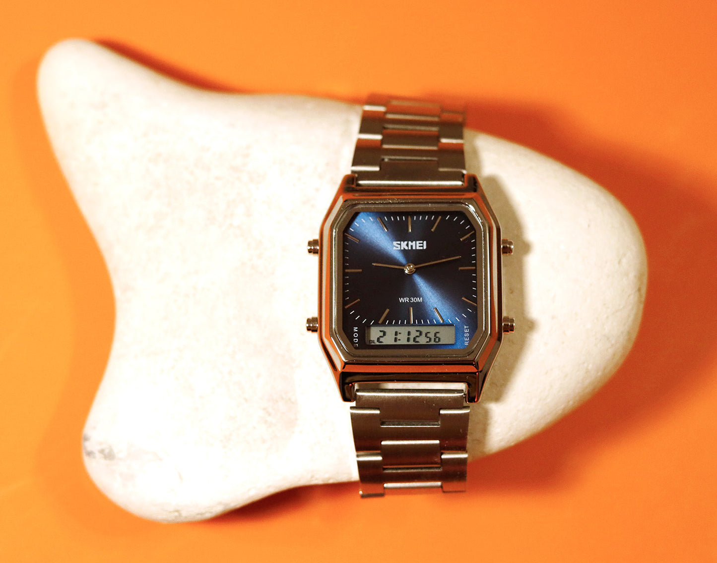 The Commander ∞ Dual Display Digi-Analog Armbåndsur