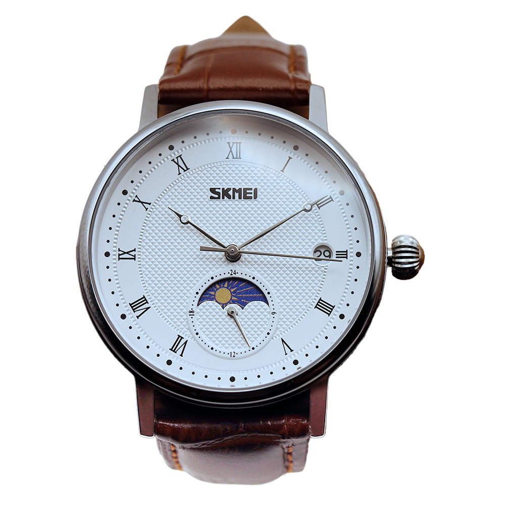 The Aviator ∞ Stilren pilotklokke med månekomplikasjon