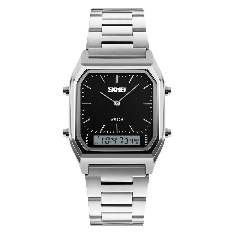 The Commander ∞ Dual Display Digi-Analog Armbåndsur