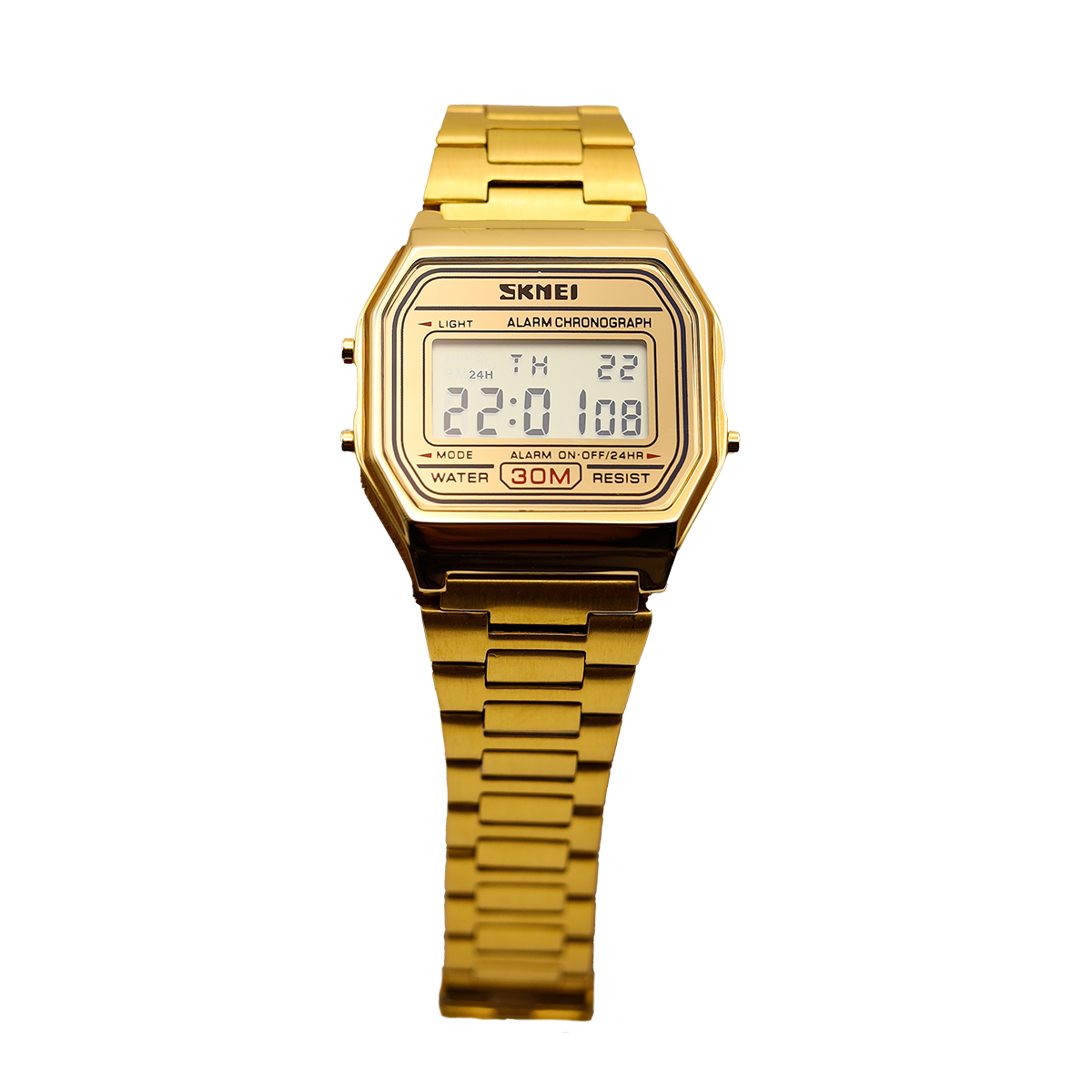 The Captain ∞ Klassisk Retro Future Digital Armbåndsur