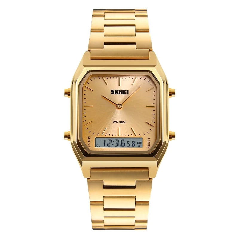 The Commander ∞ Dual Display Digi-Analog Armbåndsur