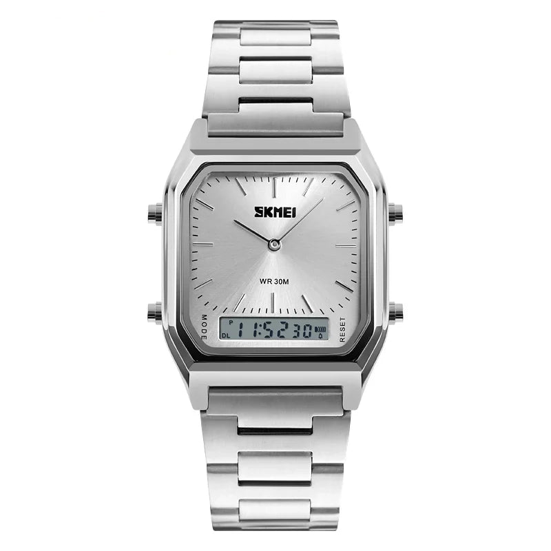 The Commander ∞ Dual Display Digi-Analog Armbåndsur