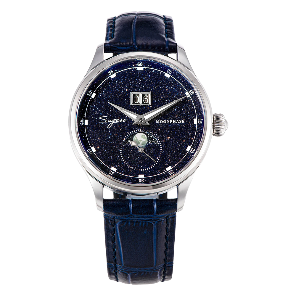Stargazer ∞ Premium automatisk månefaseklokke