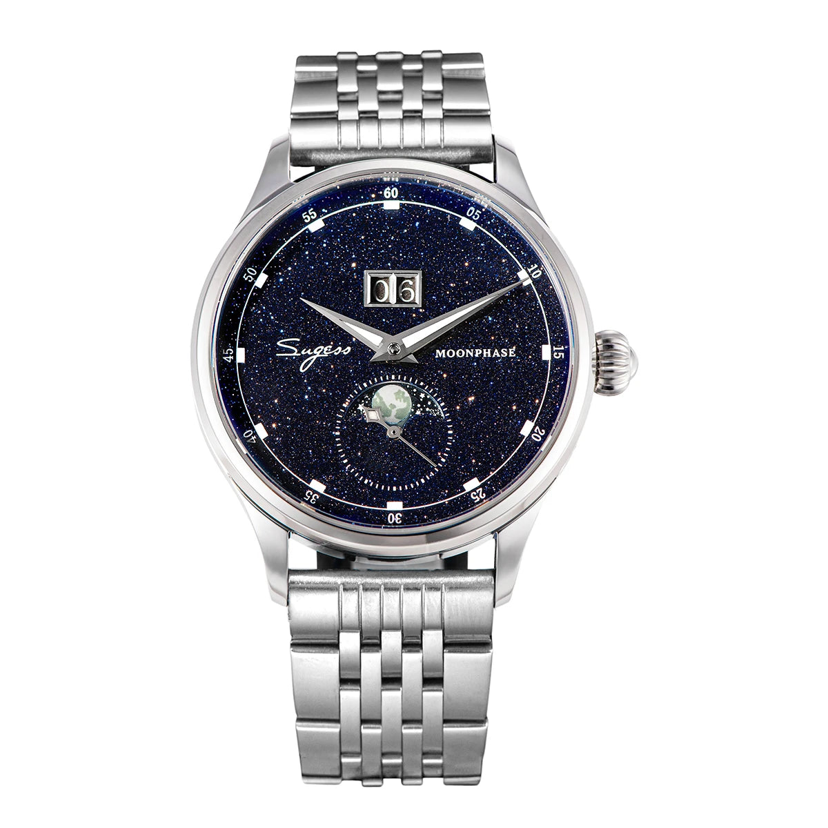 Stargazer ∞ Premium automatisk månefaseklokke