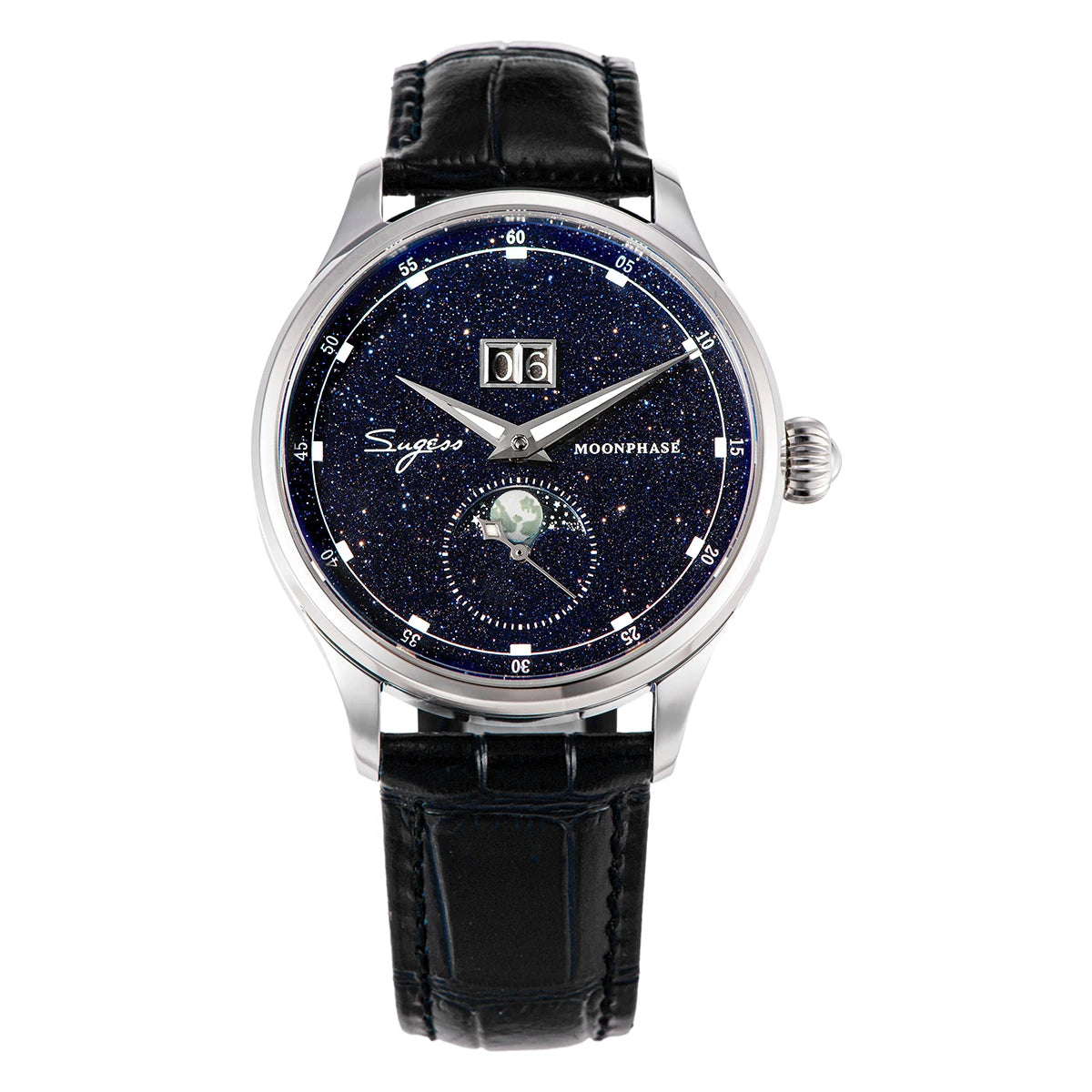 Stargazer ∞ Premium automatisk månefaseklokke
