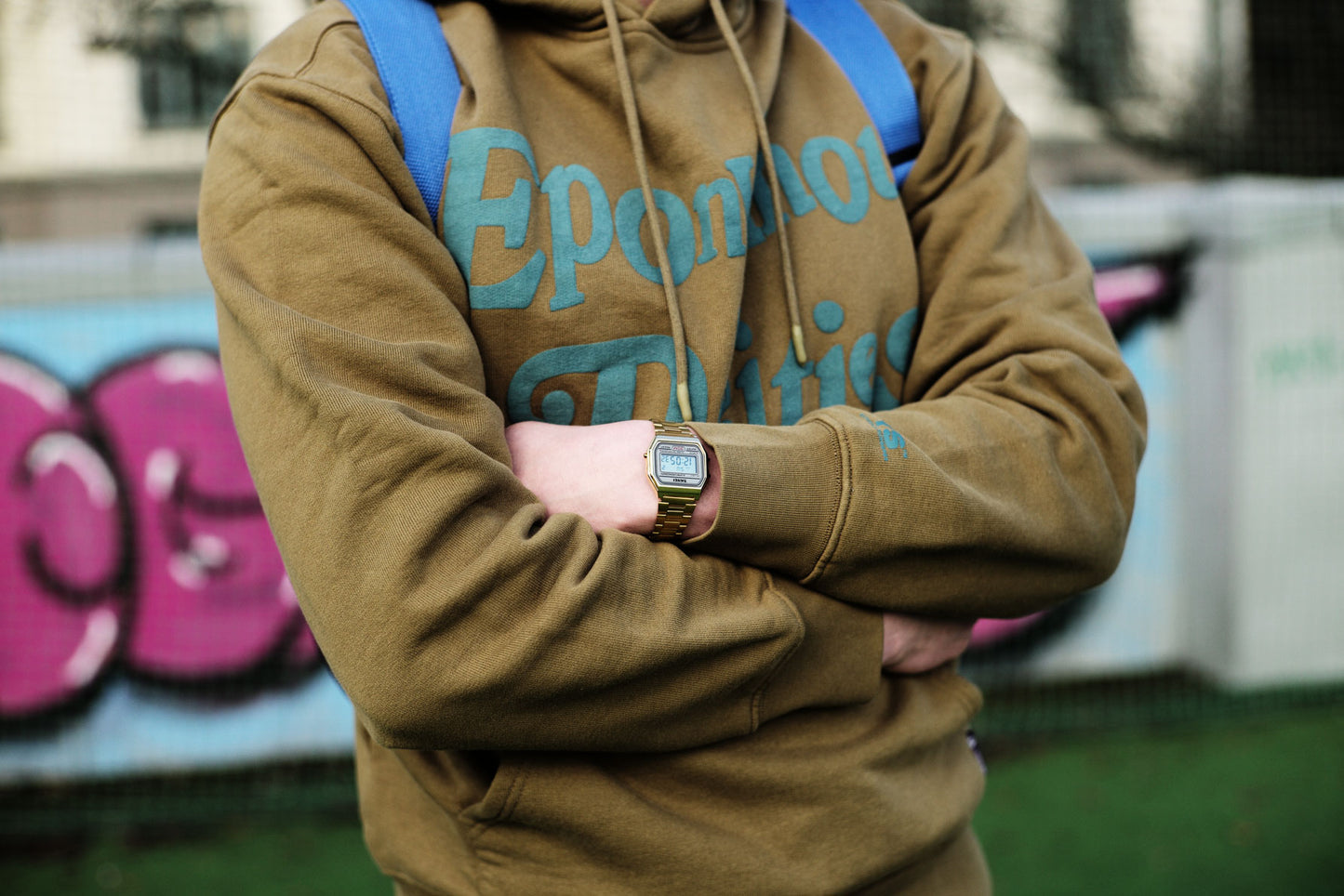 The Captain ∞ Klassisk Retro Future Digital Armbåndsur
